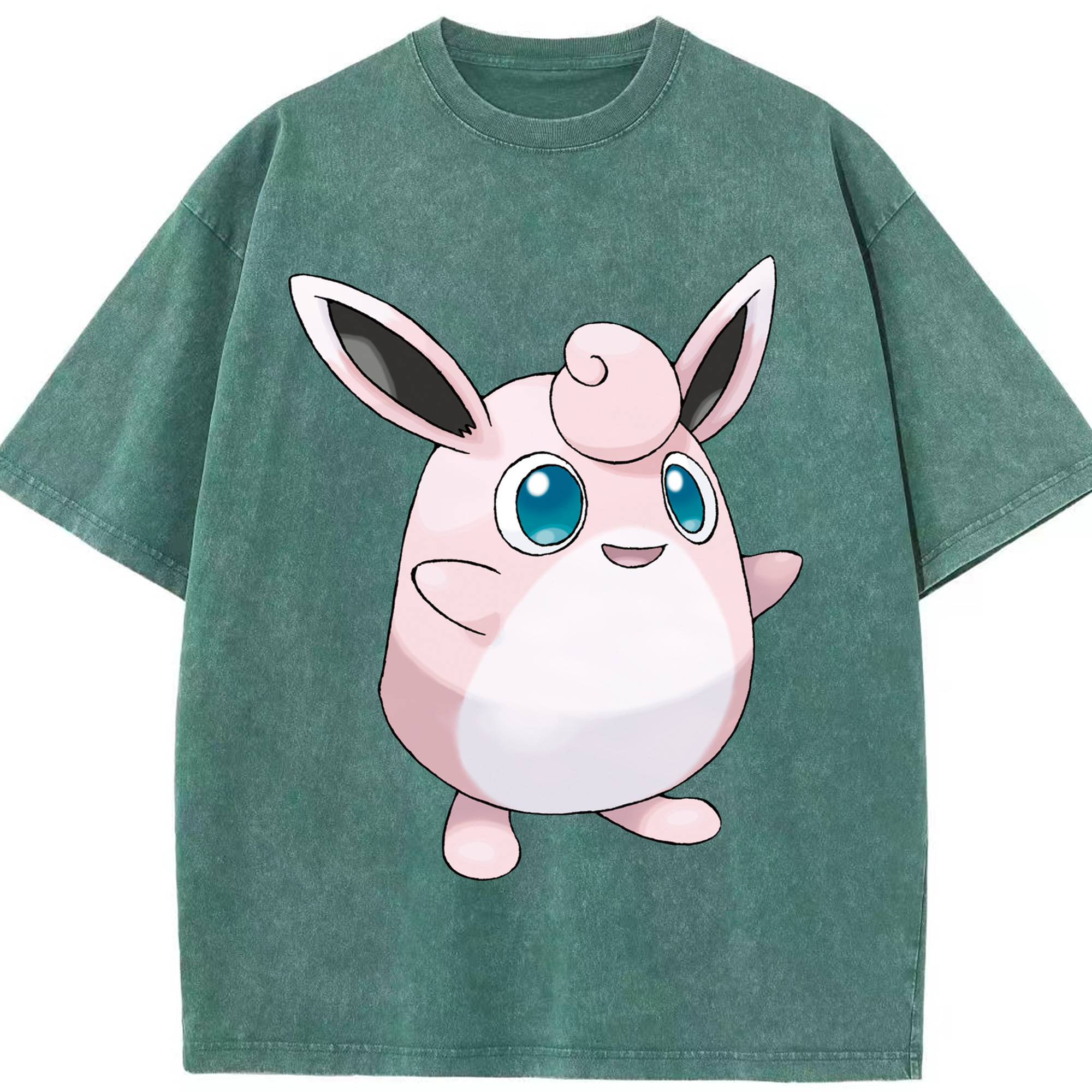 （画像用） ポケットモンスター Pokémon 綿100% ヴィンテージ風 半袖Tシャツ（フロントプリント）